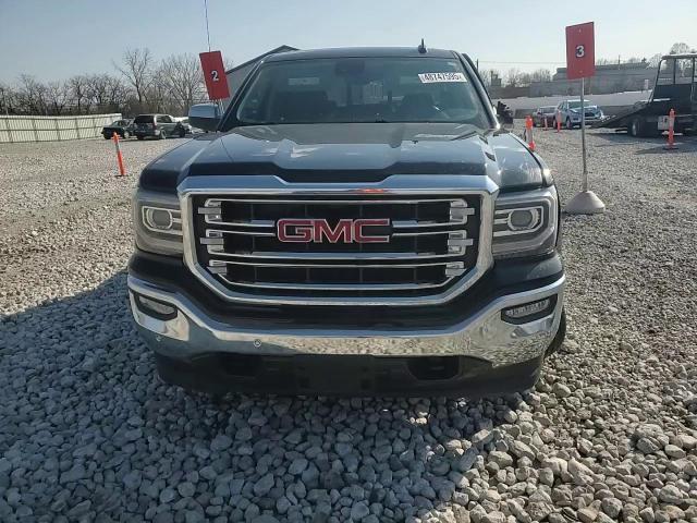 2018 GMC Sierra VIN 3GTU2NEC4JG633657 Copart auction photo, front end / side damage thumbnail 11