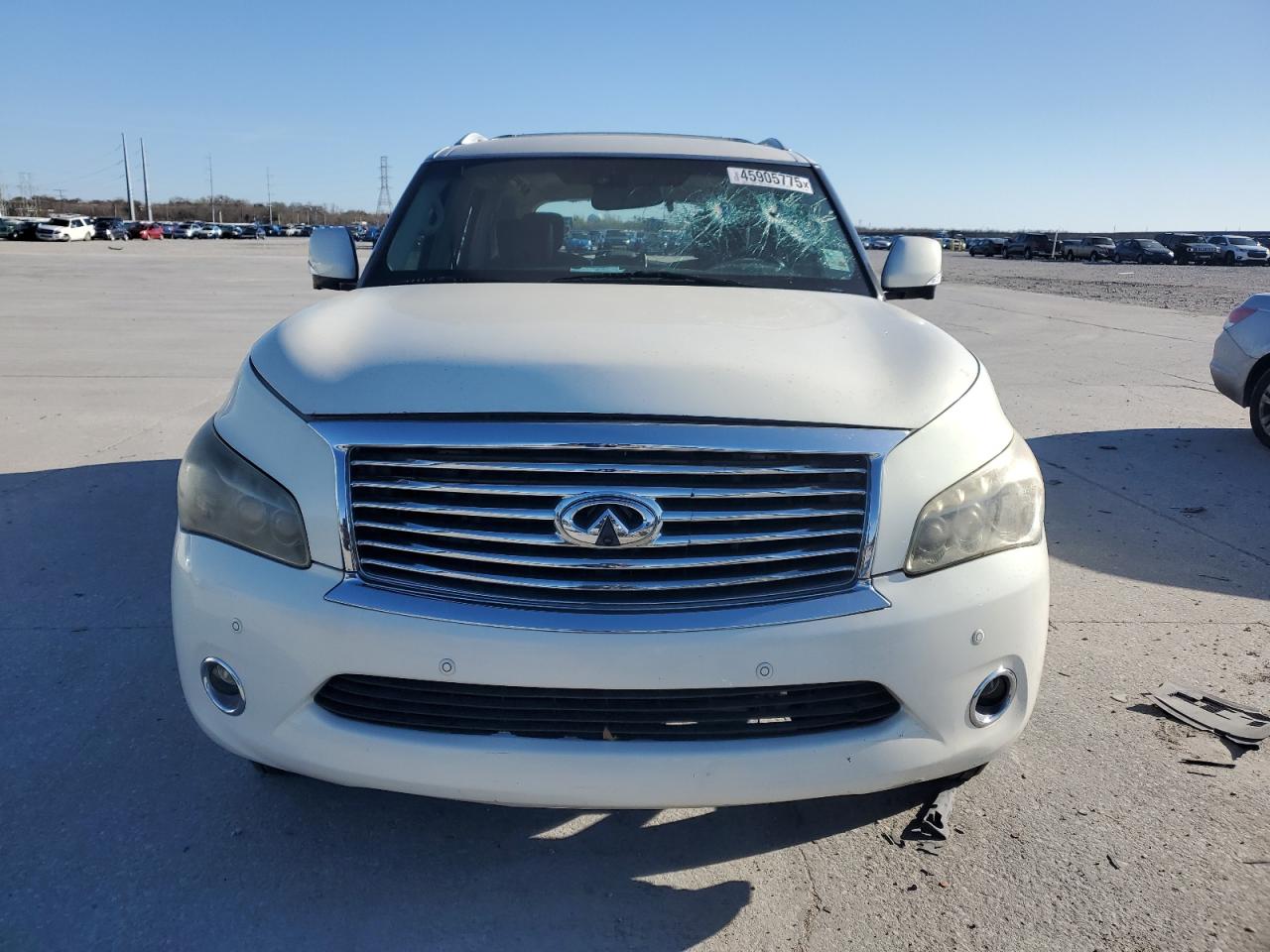 2013 Infiniti QX56 VIN JN8AZ2NF1D9550803 Copart auction photo, vandalism / all over damage thumbnail 5
