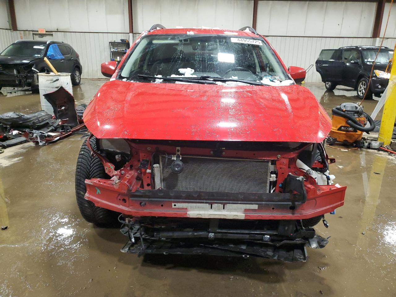 2020 Subaru XV VIN JF2GTAPC1L8240144 Copart auction photo, front end / side damage thumbnail 5