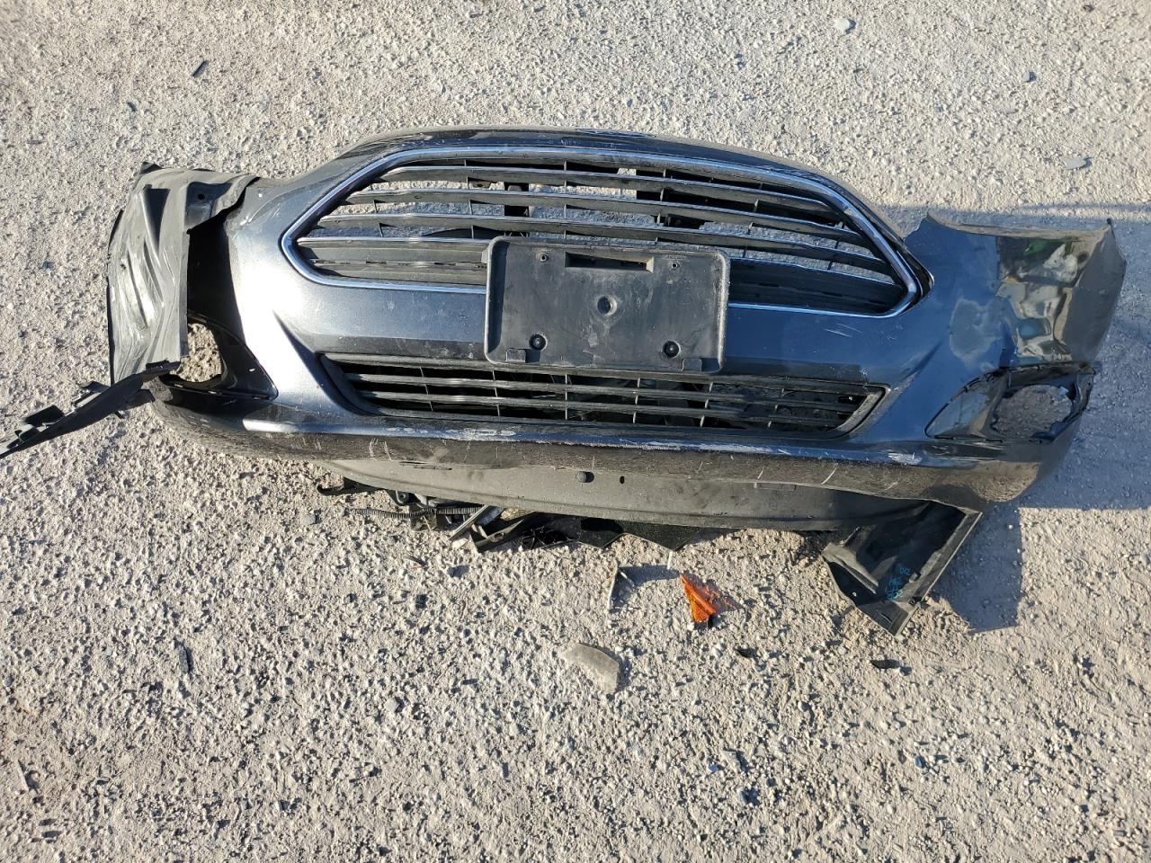 2019 Ford Fiesta VIN 3FADP4BJ1KM129932 Copart auction photo, front end / undercarriage damage thumbnail 12