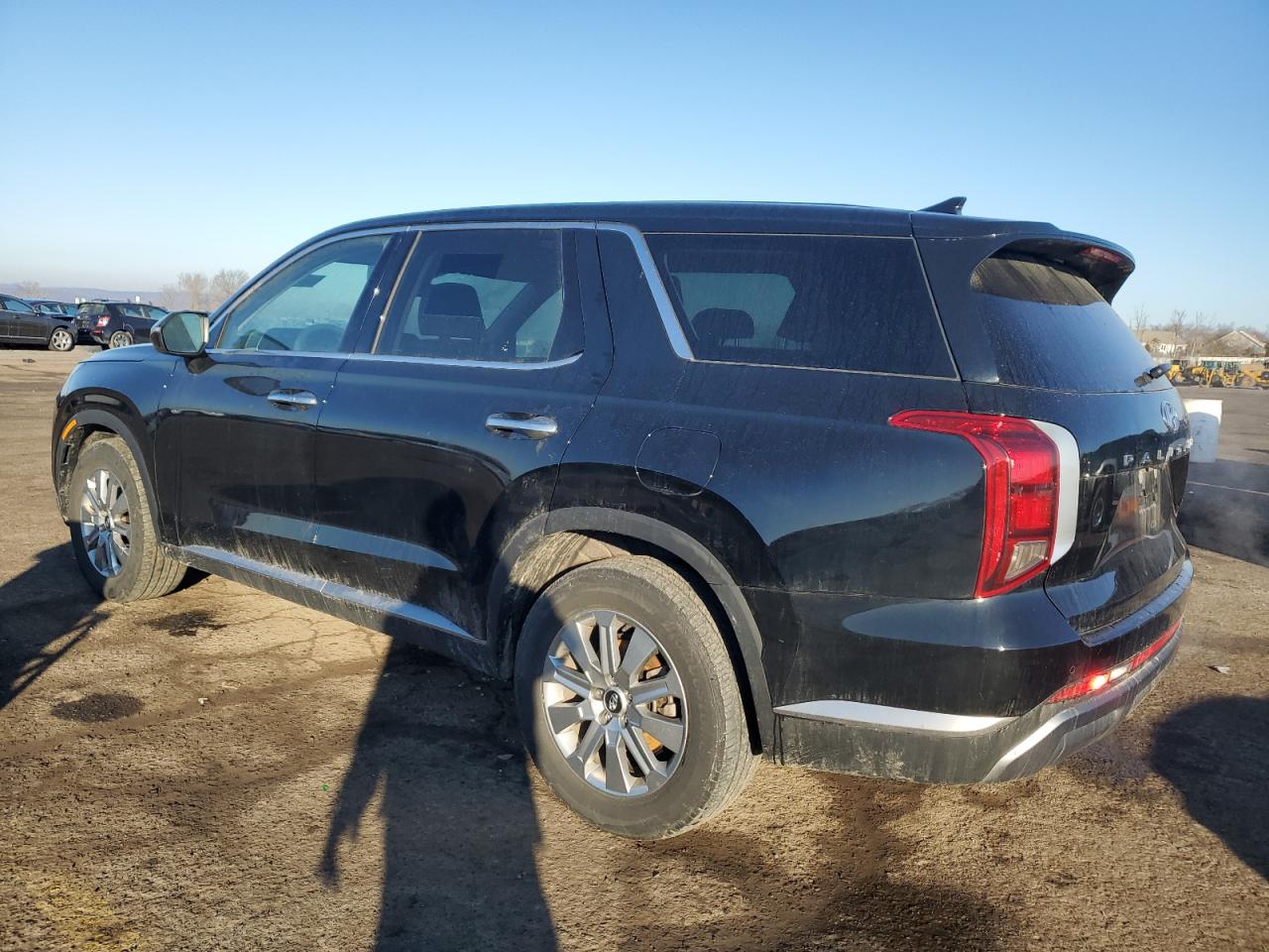 2023 Hyundai Palisade VIN KM8R1DGE3PU538722 Copart auction photo, side damage thumbnail 2