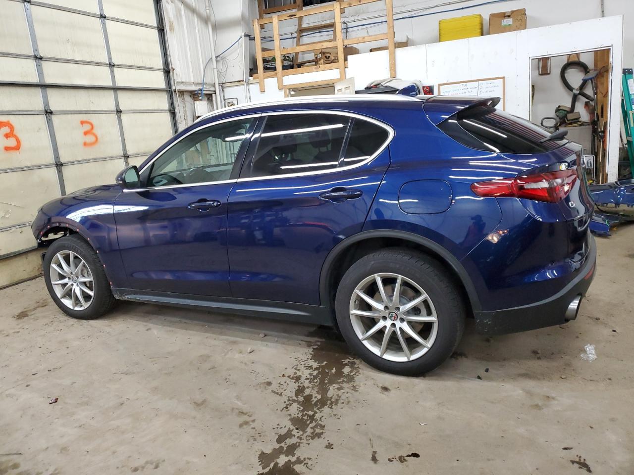 2018 Alfa Romeo Stelvio VIN ZASFAKBN1J7B66264 Copart auction photo, front end damage thumbnail 2