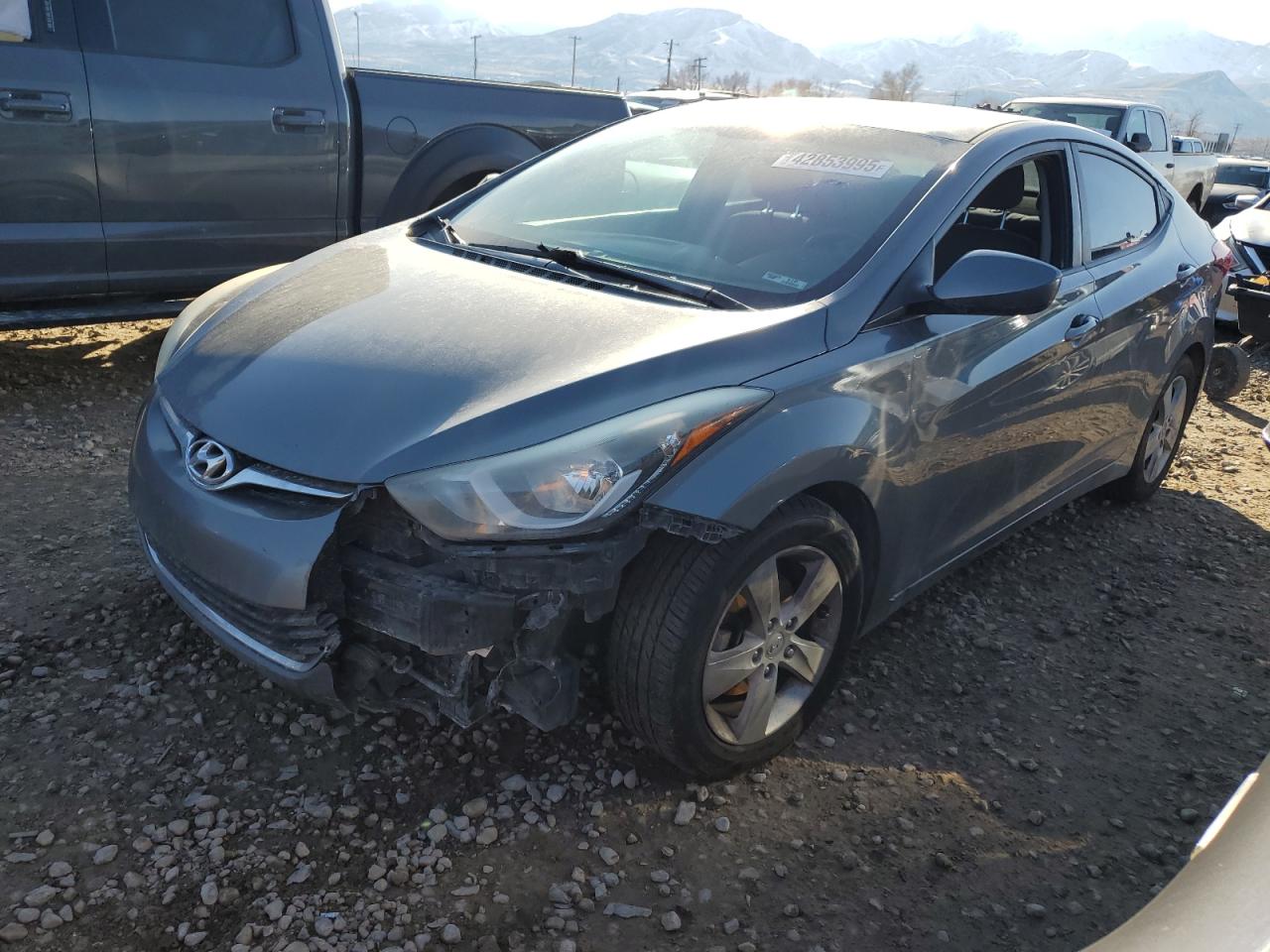 2014 Hyundai Elantra VIN 5NPDH4AE1EH491474