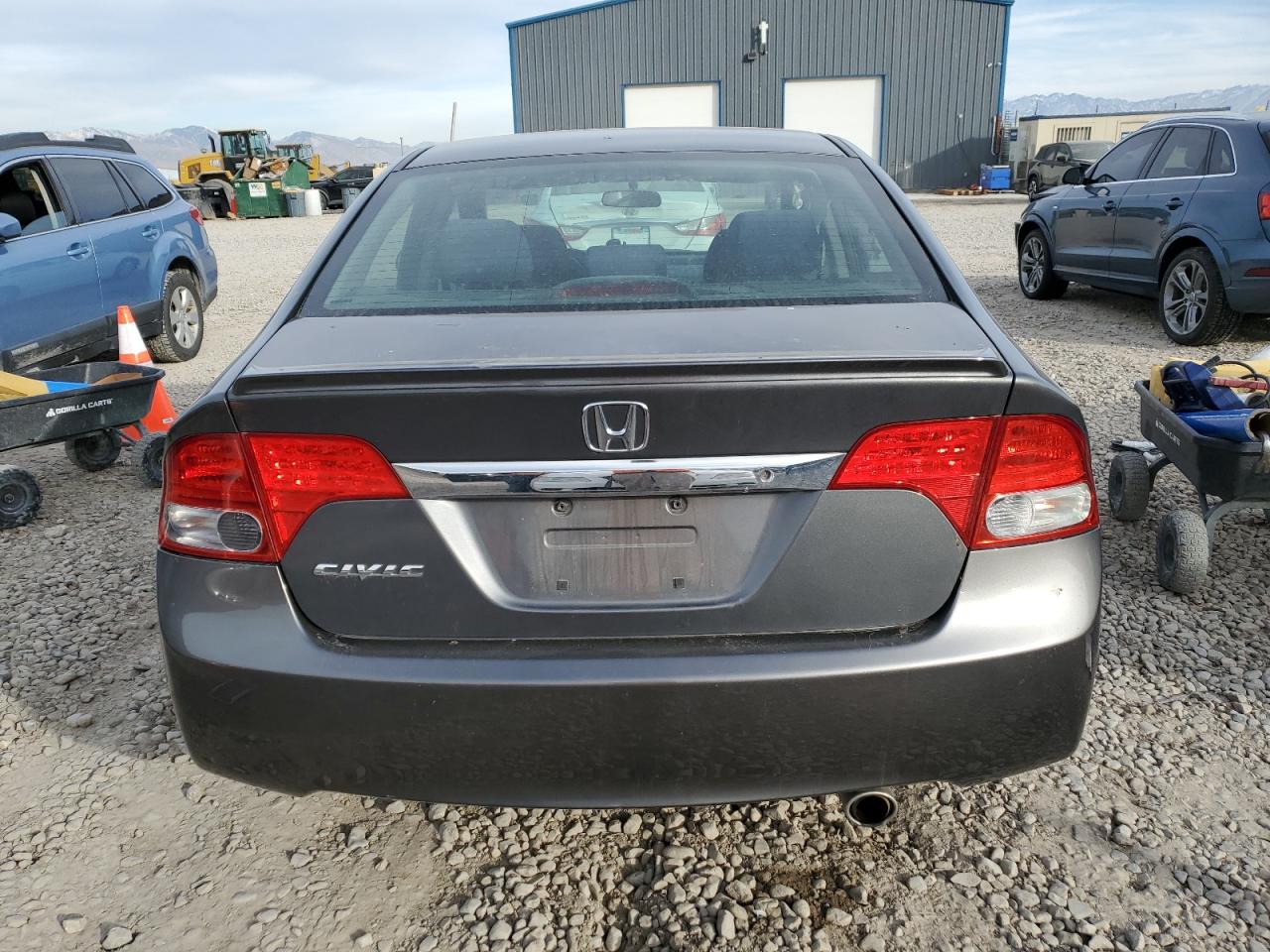 2011 Honda Civic VIN 2HGFA1F66BH528134 Copart auction photo, all over damage thumbnail 6