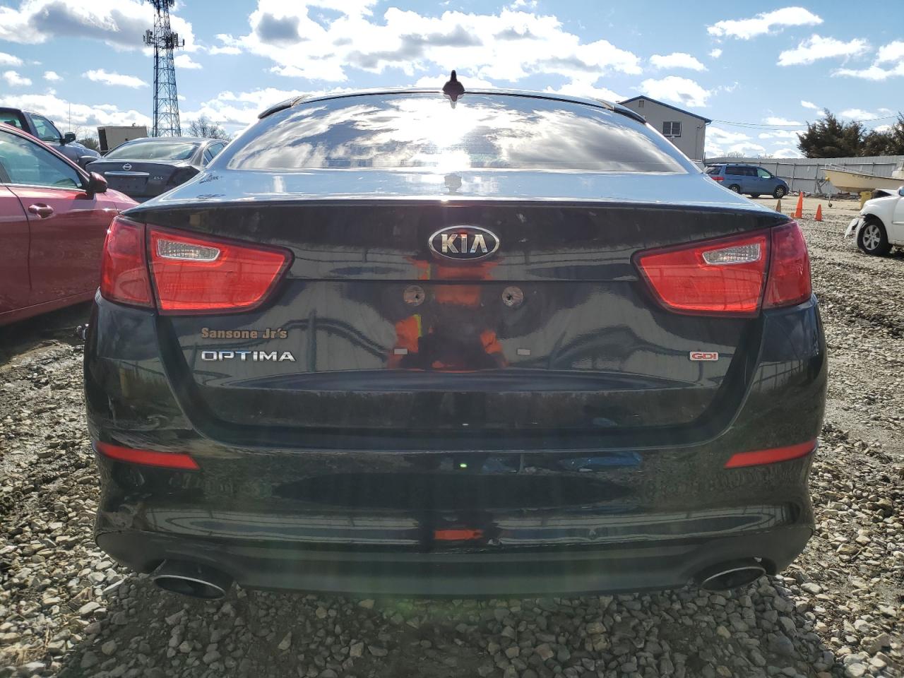 2015 KIA Optima VIN 5XXGM4A77FG504963 Copart auction photo, front end damage thumbnail 6