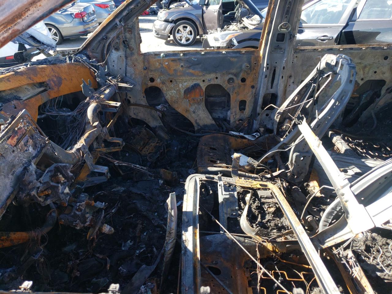 2016 Cadillac Escalade VIN 1GYS4BKJXGR291623 Copart auction photo, burn / missing/altered vin damage thumbnail 7