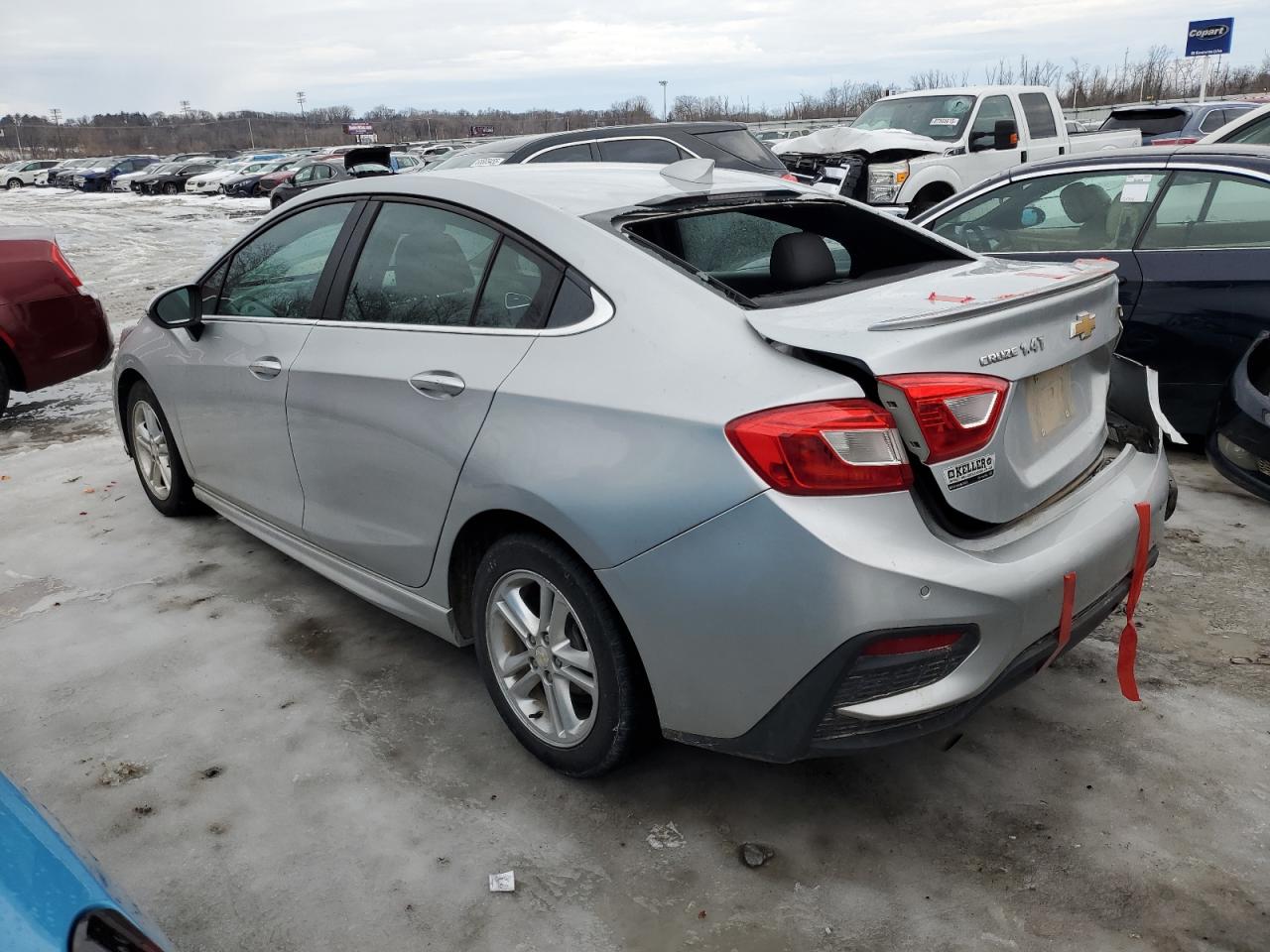 2016 Chevrolet Cruze VIN 1G1BE5SM7G7268867 Copart auction photo, rear end / minor dent/scratches damage thumbnail 2