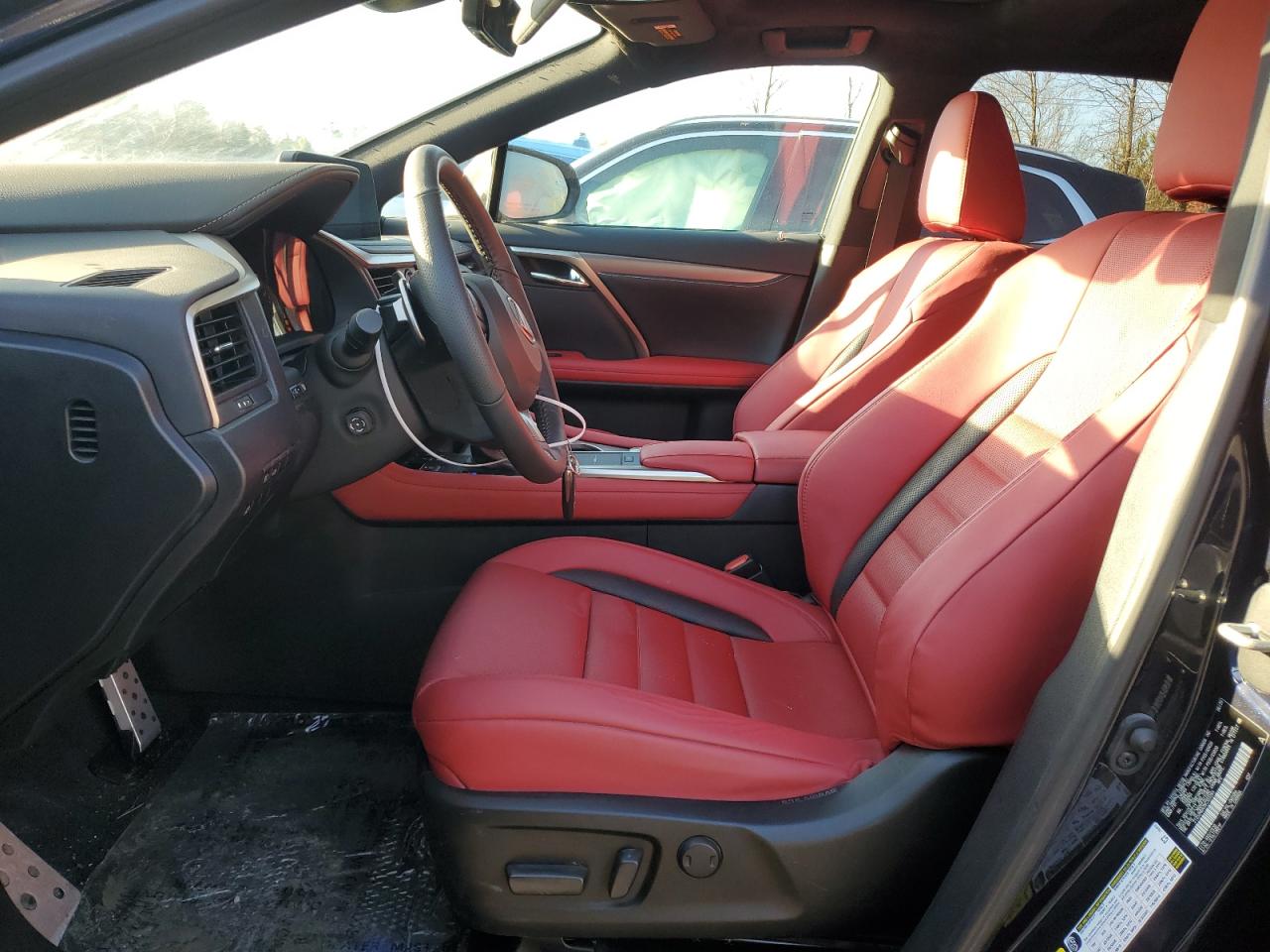 2022 Lexus RX VIN 2T2SZMDA2NC355284 Copart auction photo, front end / damage history damage thumbnail 7