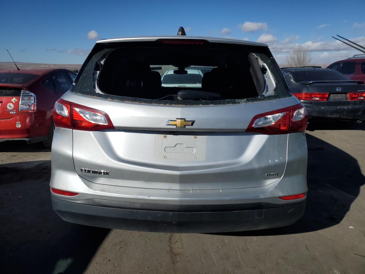 2021 Chevrolet Equinox VIN 3GNAXSEV7MS167784 Copart auction photo, front end damage thumbnail 6