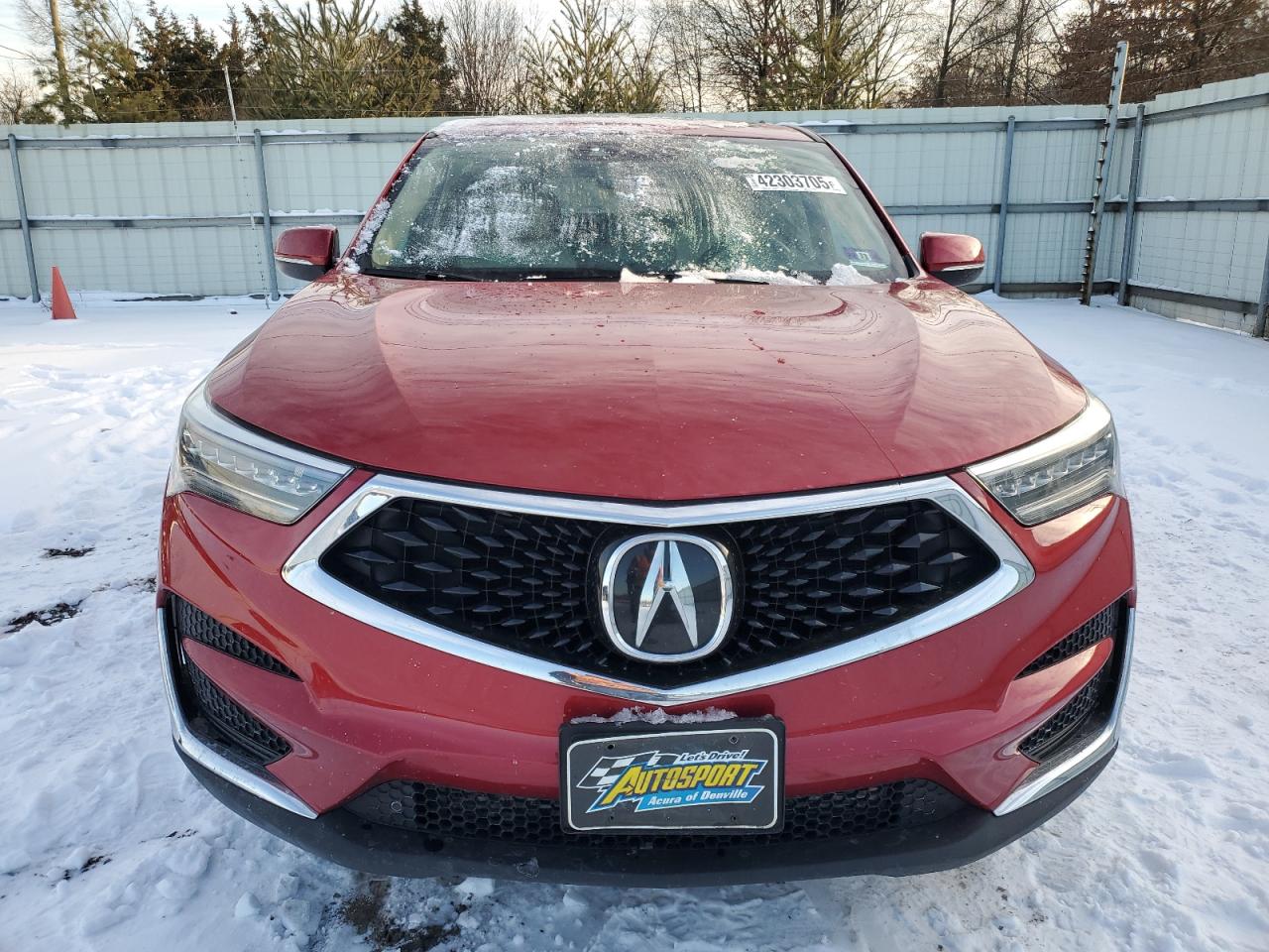 2020 Acura RDX VIN 5J8TC2H3XLL025054 Copart auction photo, side / rear end damage thumbnail 5