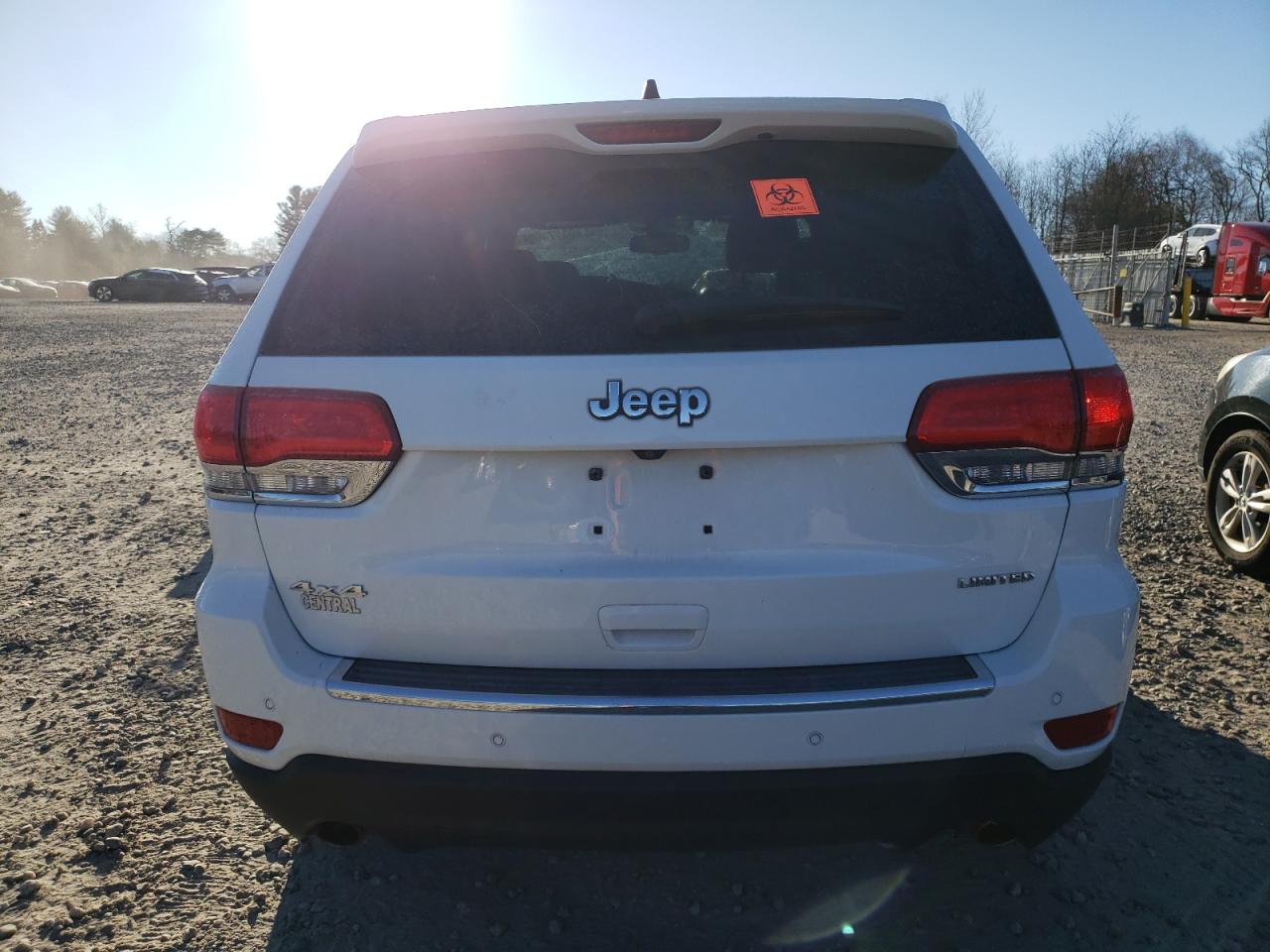 2014 Jeep Grand Cherokee VIN 1C4RJFBG1EC447699 Copart auction photo, front end / minor dent/scratches damage thumbnail 6
