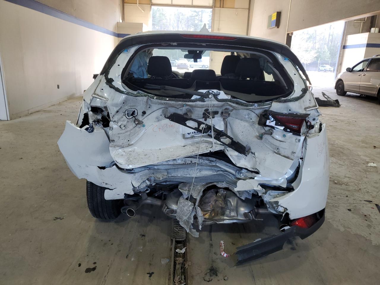 2019 Mazda CX-5 VIN JM3KFABM5K1552868 Copart auction photo, rear end / front end damage thumbnail 6