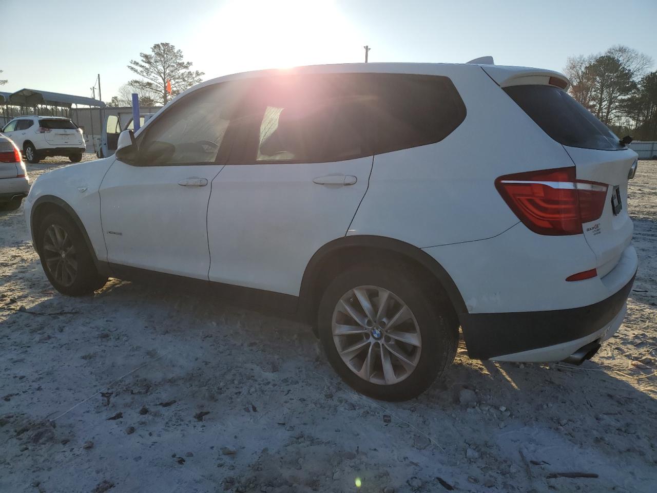 2013 BMW X3 VIN 5UXWX9C53D0A24964 Copart auction photo, minor dent/scratches damage thumbnail 2