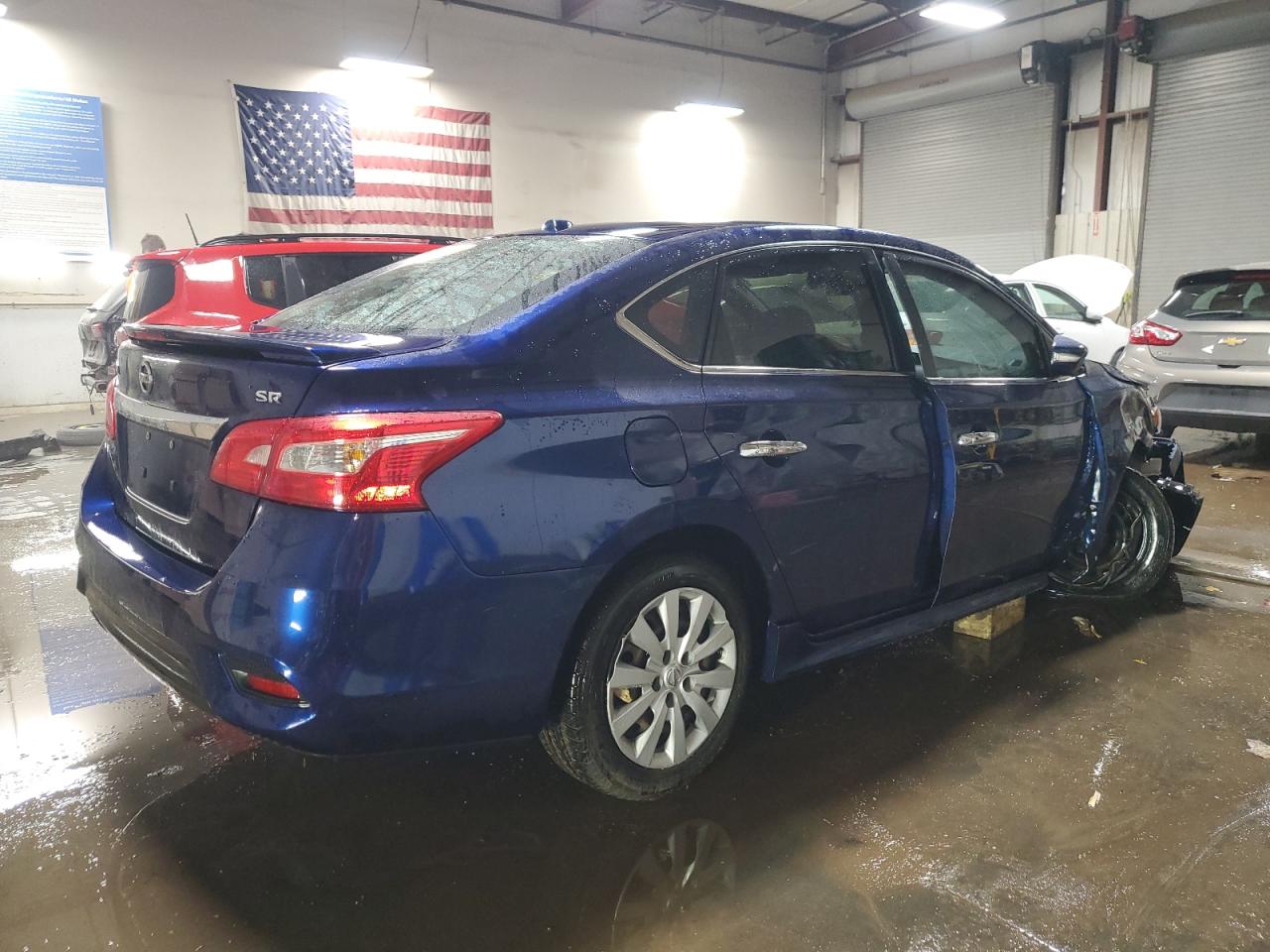 2016 Nissan Sentra VIN 3N1AB7AP3GY271575 Copart auction photo, front end / side damage thumbnail 3