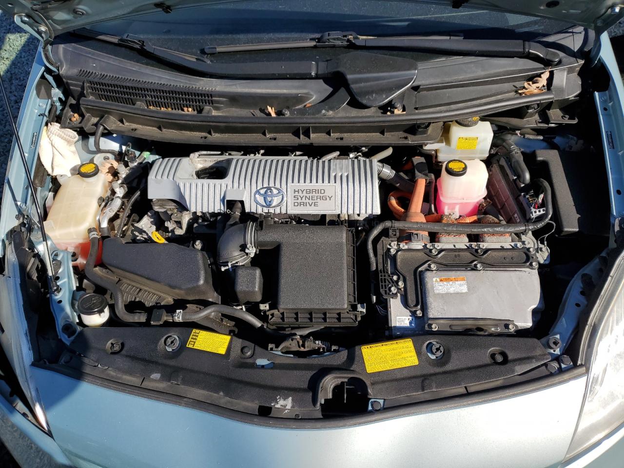 2012 Toyota Prius VIN JTDKN3DUXC5404360 Copart auction photo, front end damage thumbnail 11