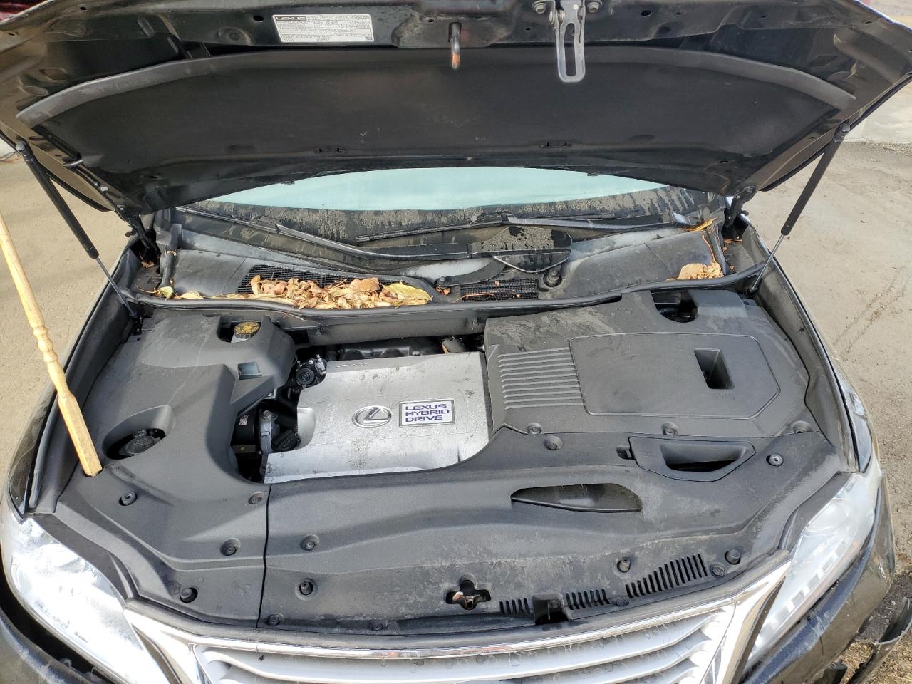 2015 Lexus RX VIN 2T2ZB1BA3FC002154 Copart auction photo, undercarriage / front end damage thumbnail 13