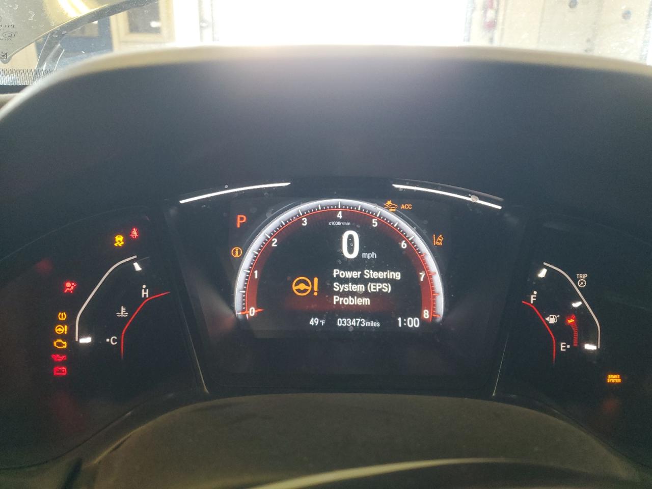 2020 Honda Civic VIN SHHFK7H99LU418934 Copart auction photo, front end / side damage thumbnail 9
