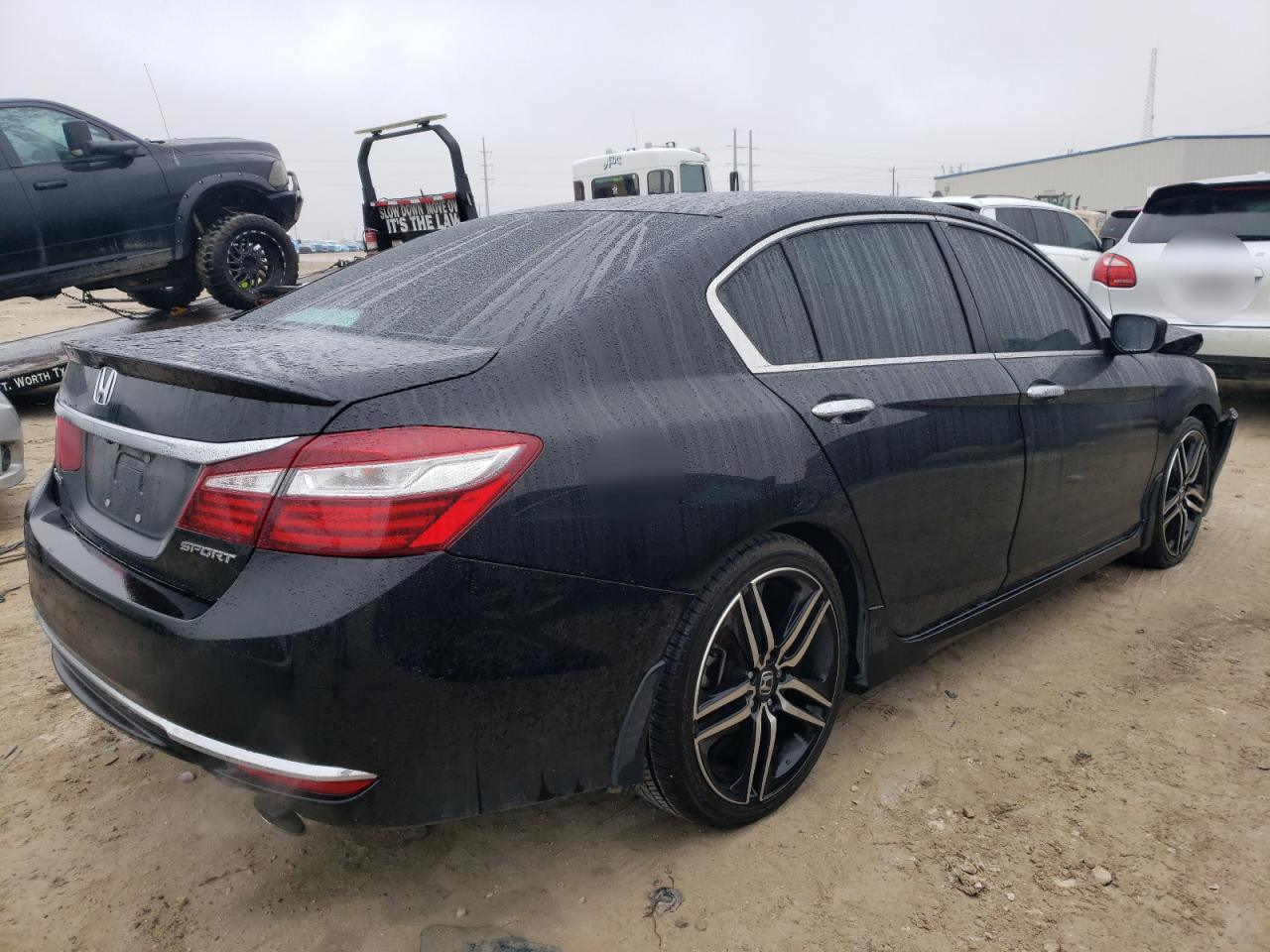 2016 Honda Accord VIN 1HGCR2F53GA140258 Copart auction photo, front end / minor dent/scratches damage thumbnail 3