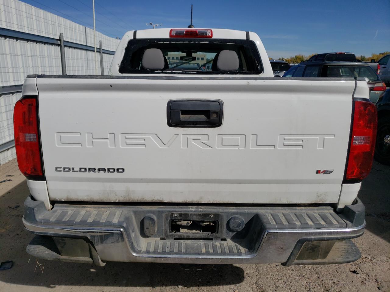 2022 Chevrolet Colorado VIN 1GCGTBEN2N1134905 Copart auction photo, front end / rear end damage thumbnail 6