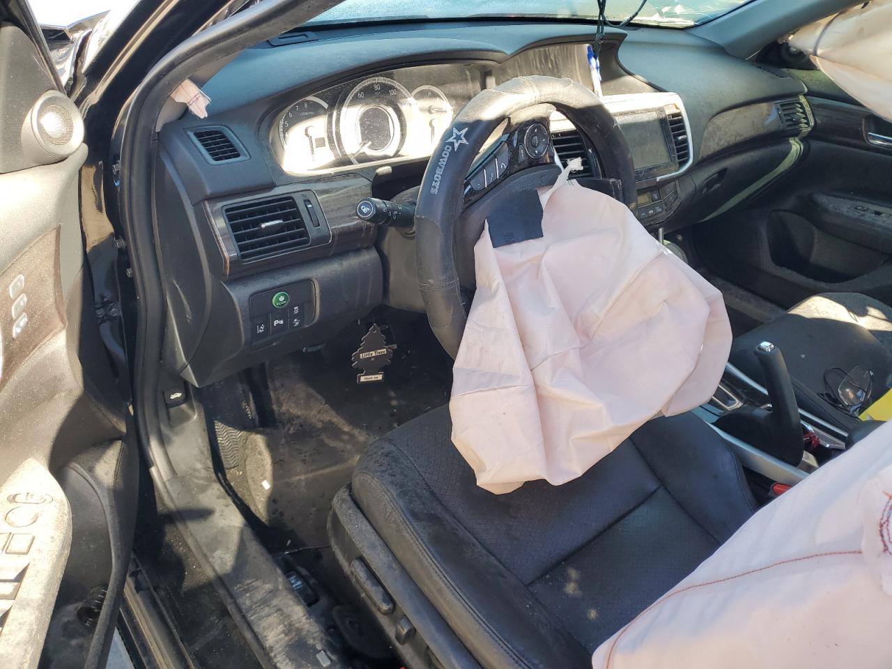 2016 Honda Accord VIN 1HGCR3F92GA021853 Copart auction photo, front end / all over damage thumbnail 8