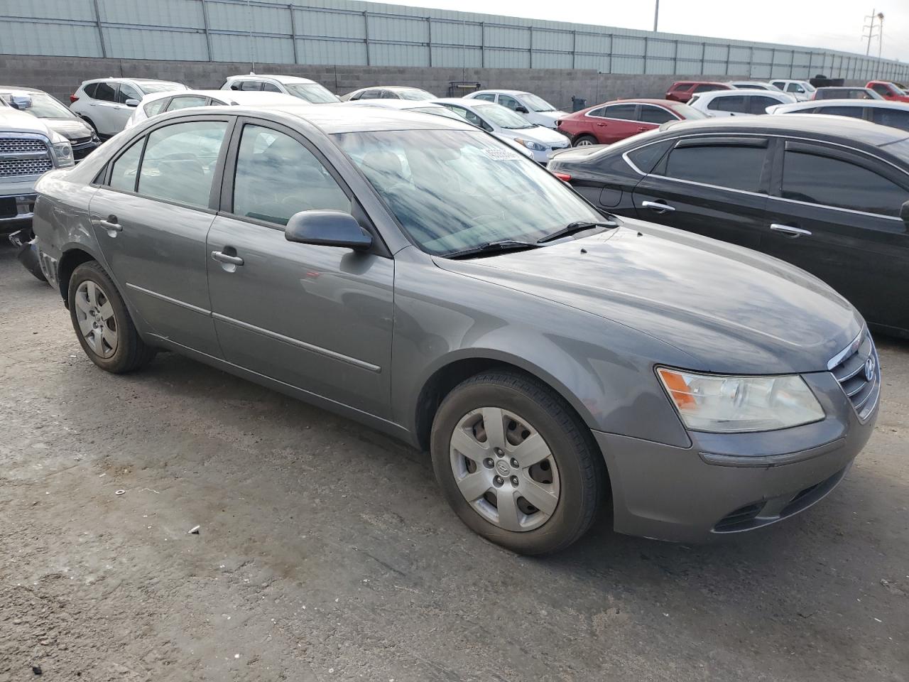 2010 Hyundai Sonata VIN 5NPET4AC7AH600693 Copart auction photo, rear end damage thumbnail 4