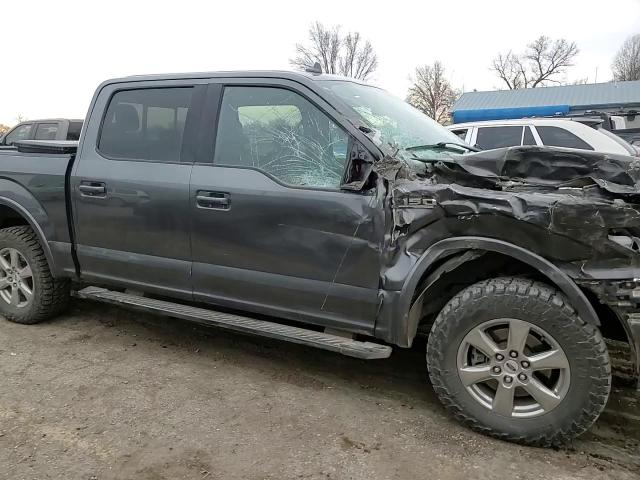 2018 Ford F-150 VIN 1FTEW1EG9JFB85549 Copart auction photo, front end / side damage thumbnail 11
