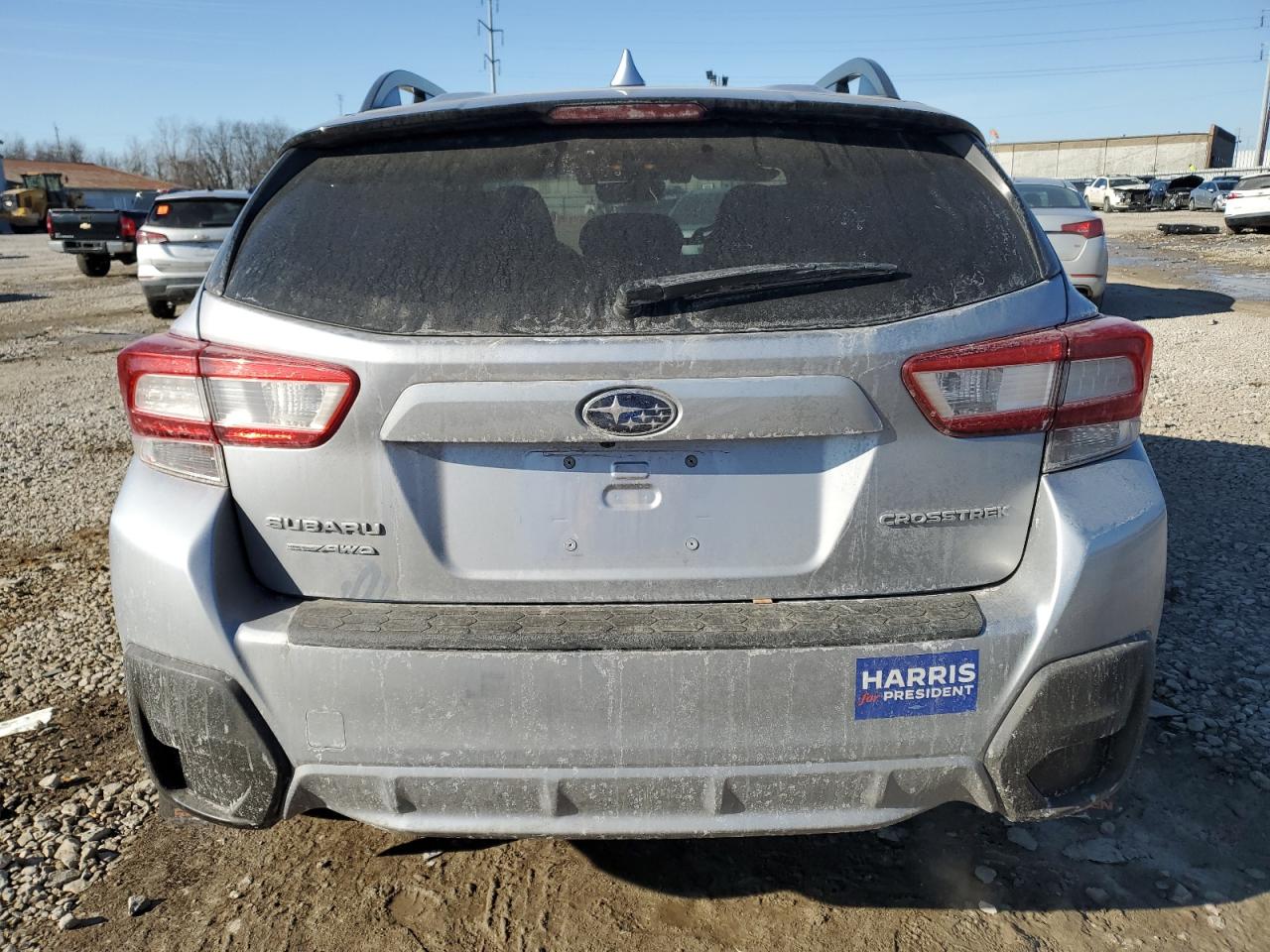 2019 Subaru XV VIN JF2GTAEC9KH342082 Copart auction photo, front end / side damage thumbnail 6