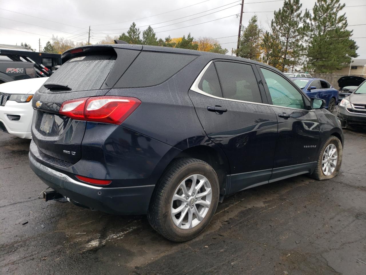 2020 Chevrolet Equinox VIN 3GNAXUEV3LS608675 Copart auction photo, front end damage thumbnail 3