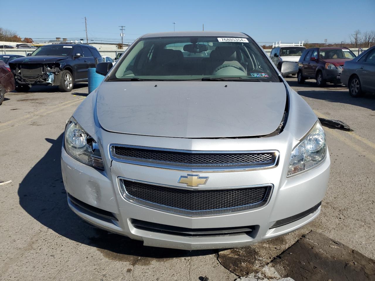 2012 Chevrolet Malibu VIN 1G1ZB5E02CF217793 Copart auction photo, front end / side damage thumbnail 5