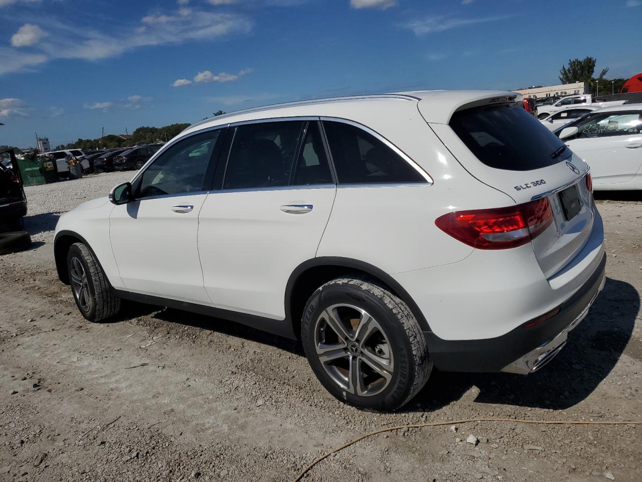 2019 Mercedes-Benz GLC VIN WDC0G4JB2KV187468 Copart auction photo, side / front end damage thumbnail 2