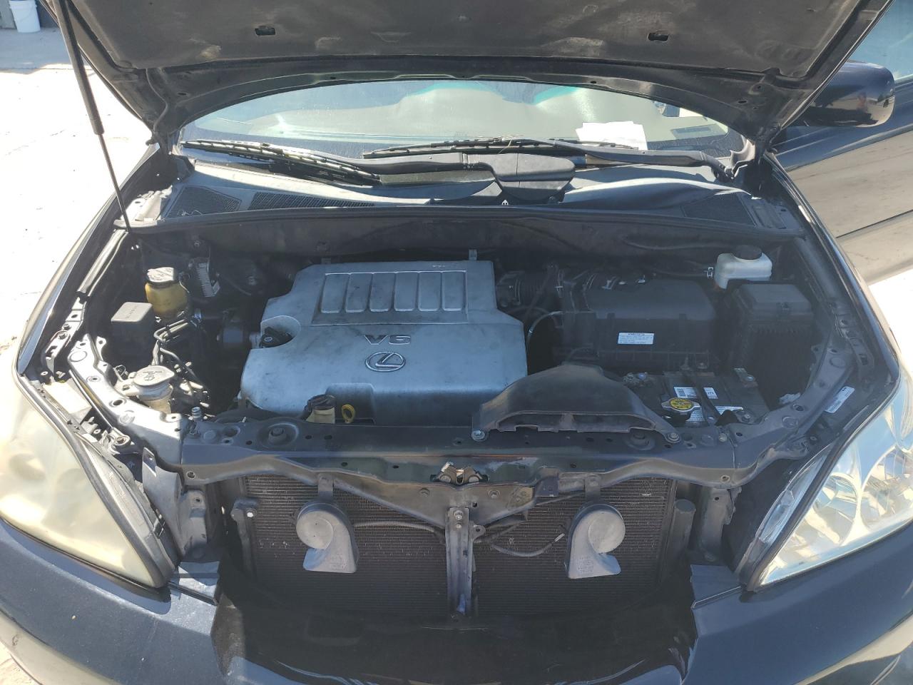 2008 Lexus RX VIN 2T2GK31U08C053192 Copart auction photo, side damage thumbnail 12