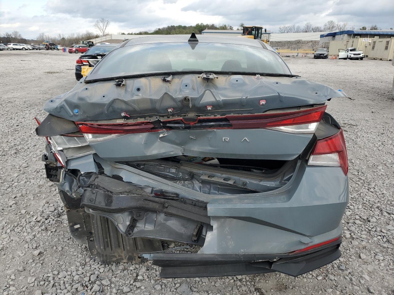 2022 Hyundai Elantra VIN KMHLM4AG1NU336014 Copart auction photo, rear end / front end damage thumbnail 6