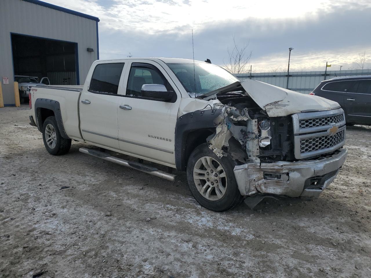 2014 Chevrolet Silverado VIN 3GCUKSEC7EG279119 Copart auction photo, front end damage thumbnail 4