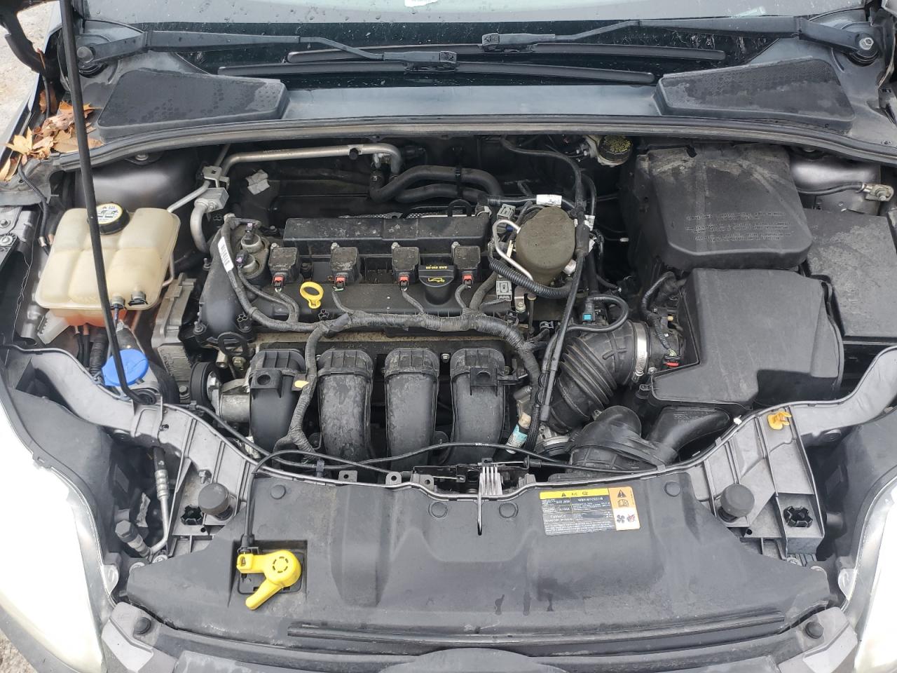 2013 Ford Focus VIN 1FADP3K26DL290493 Copart auction photo, rear end damage thumbnail 12