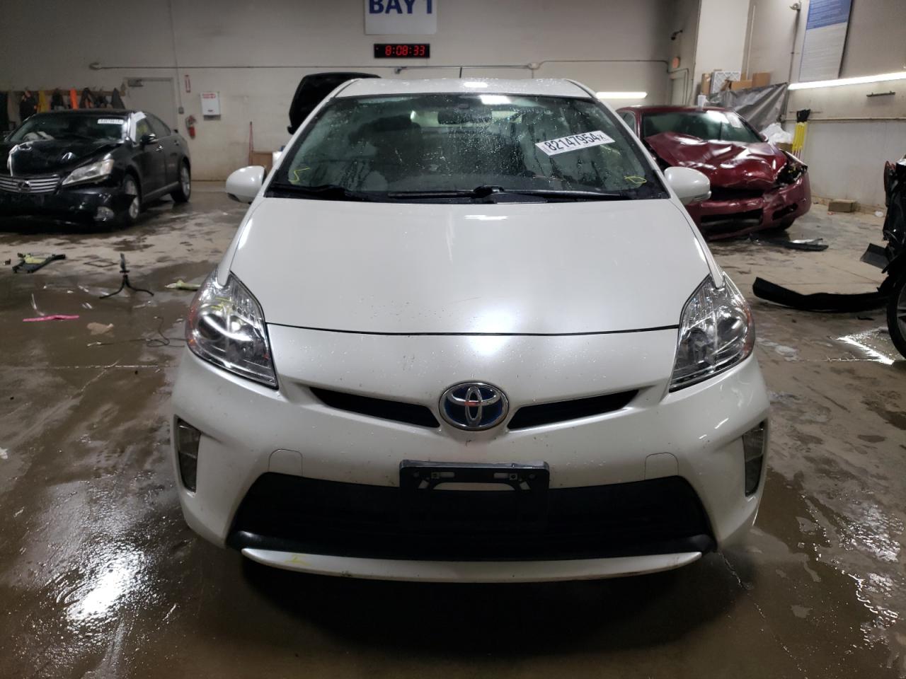2015 Toyota Prius VIN JTDKN3DU2F0408131 Copart auction photo, side damage thumbnail 5