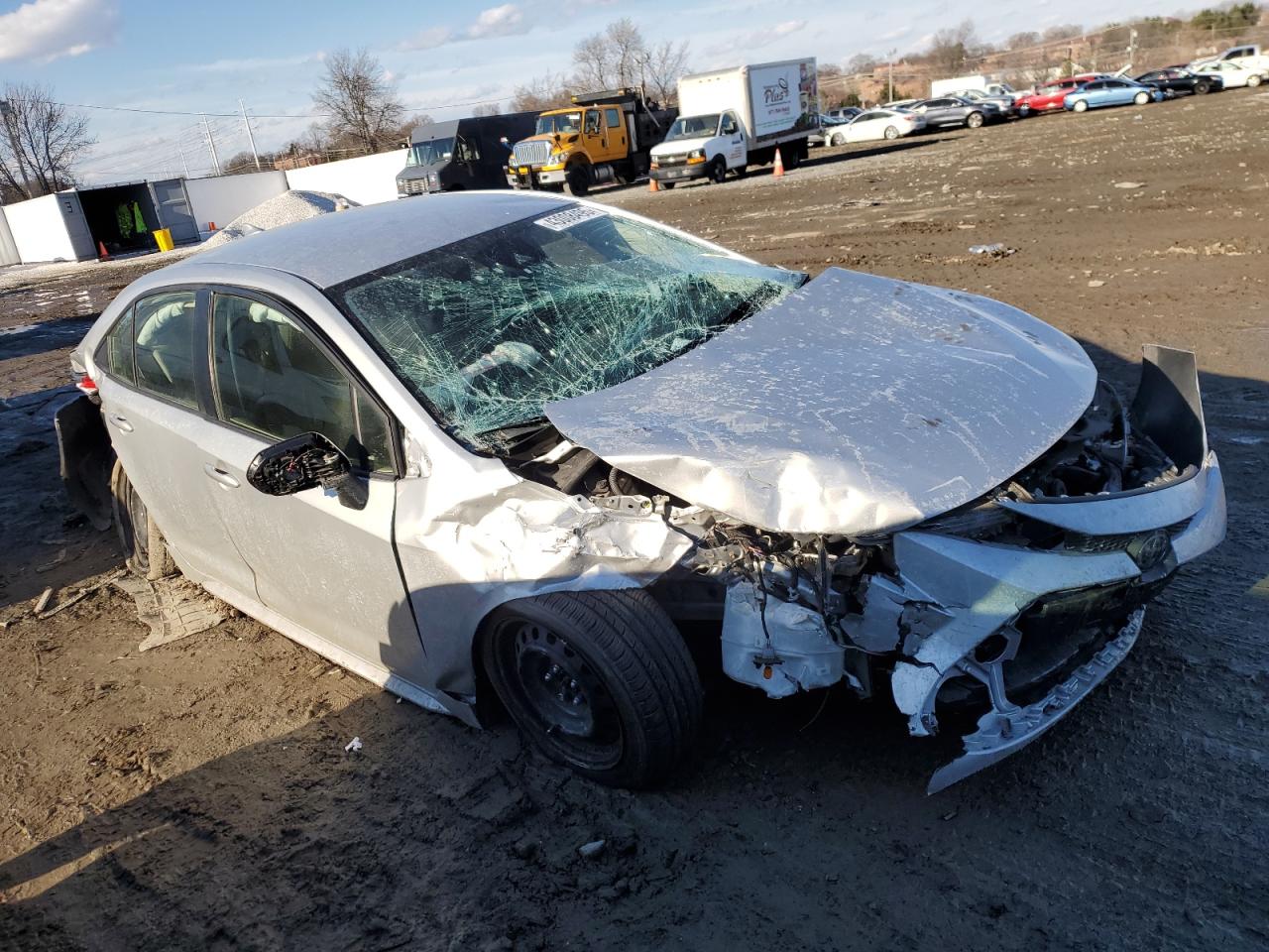 2020 Toyota Corolla VIN JTDEPRAE7LJ099754 Copart auction photo, all over damage thumbnail 4