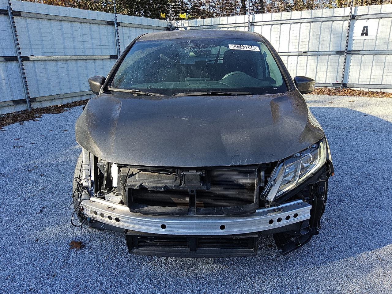 2019 Honda Odyssey VIN 5FNRL6H51KB131976 Copart auction photo, front end damage thumbnail 5