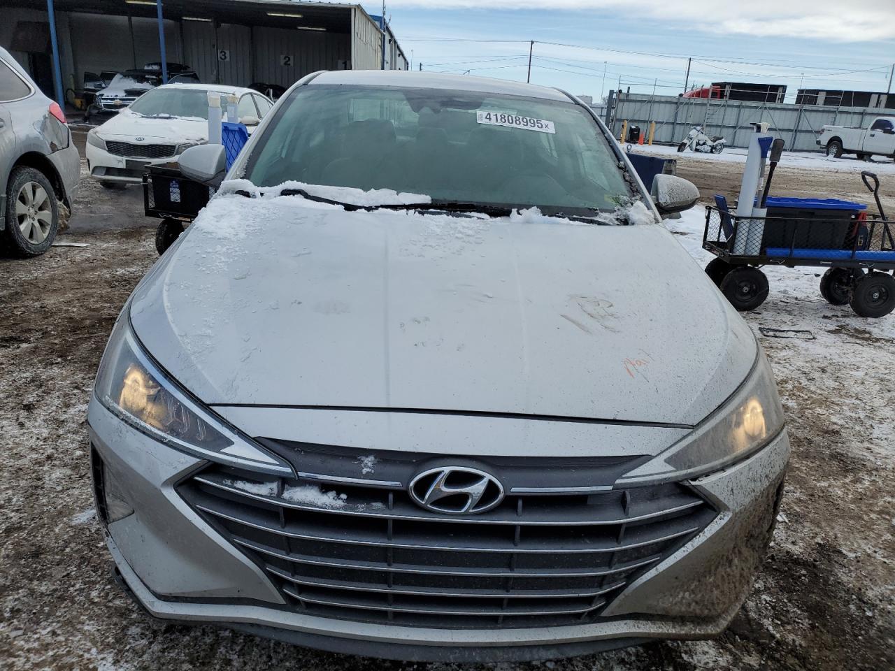 2019 Hyundai Elantra VIN 5NPD84LF4KH490384 Copart auction photo, rear end / front end damage thumbnail 5