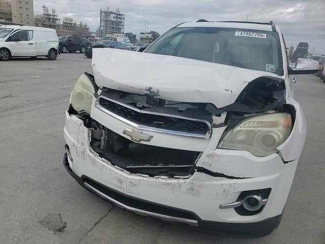 2011 Chevrolet Equinox VIN 2CNFLFE5XB6418354 Copart auction photo, front end / side damage thumbnail 11
