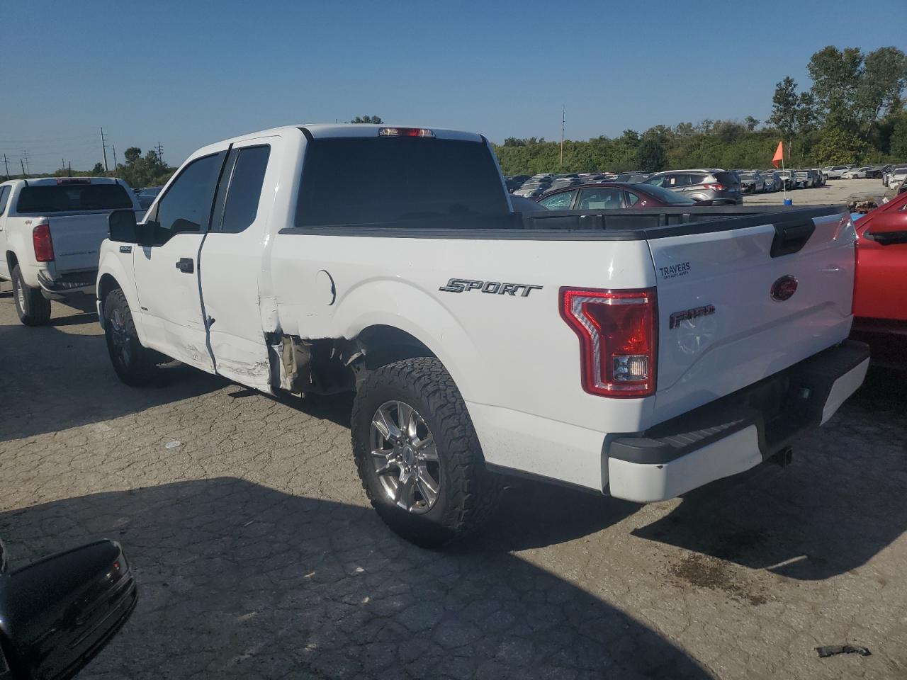 2016 Ford F-150 VIN 1FTEX1CPXGKE23411 Copart auction photo, side damage thumbnail 2