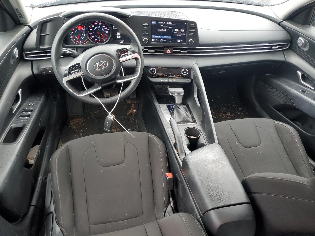 2022 Hyundai Elantra VIN KMHLM4AG2NU322199 Copart auction photo, front end / minor dent/scratches damage thumbnail 8