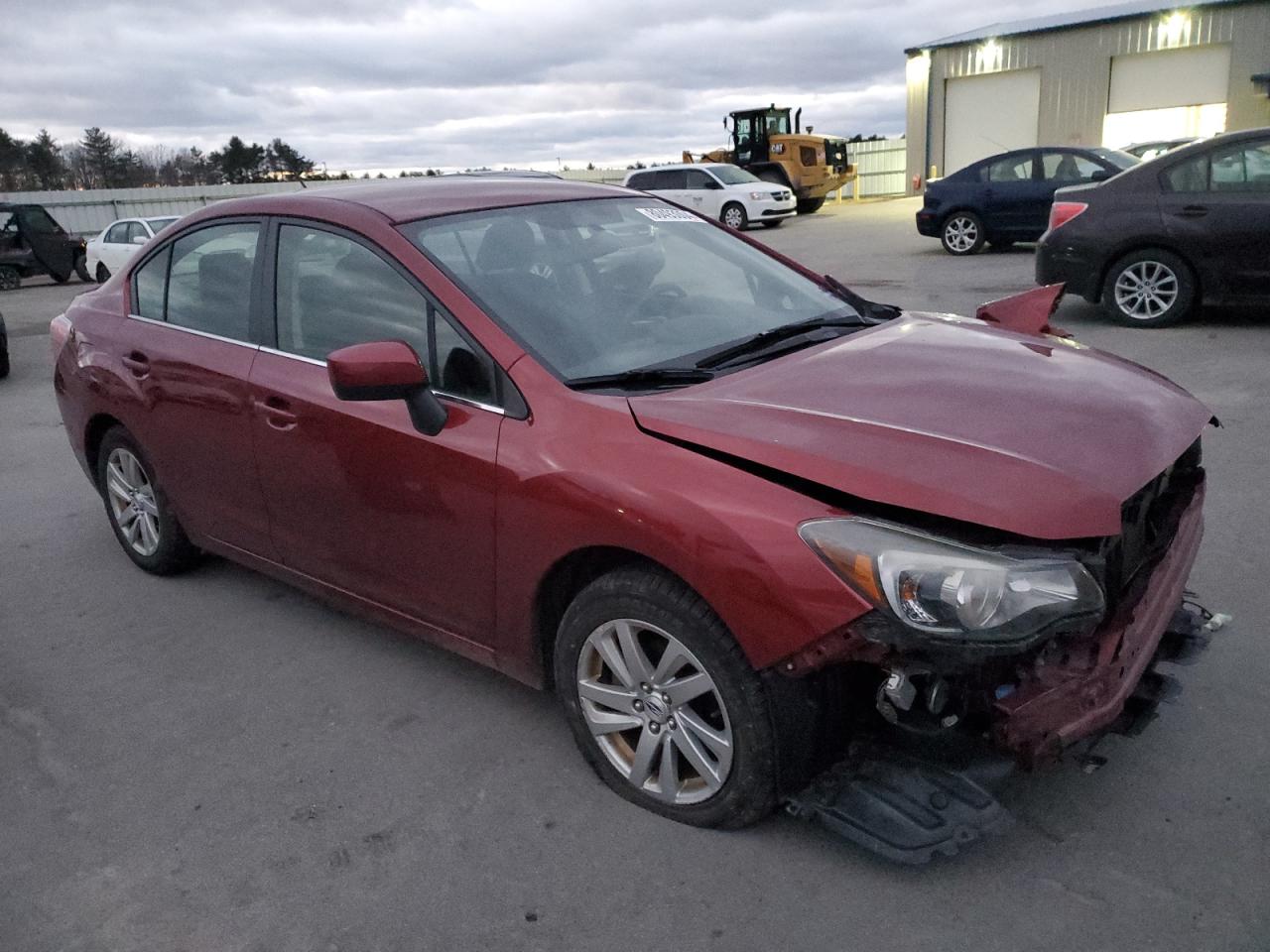 2016 Subaru Impreza VIN JF1GJAB6XGH002407 Copart auction photo, front end damage thumbnail 4
