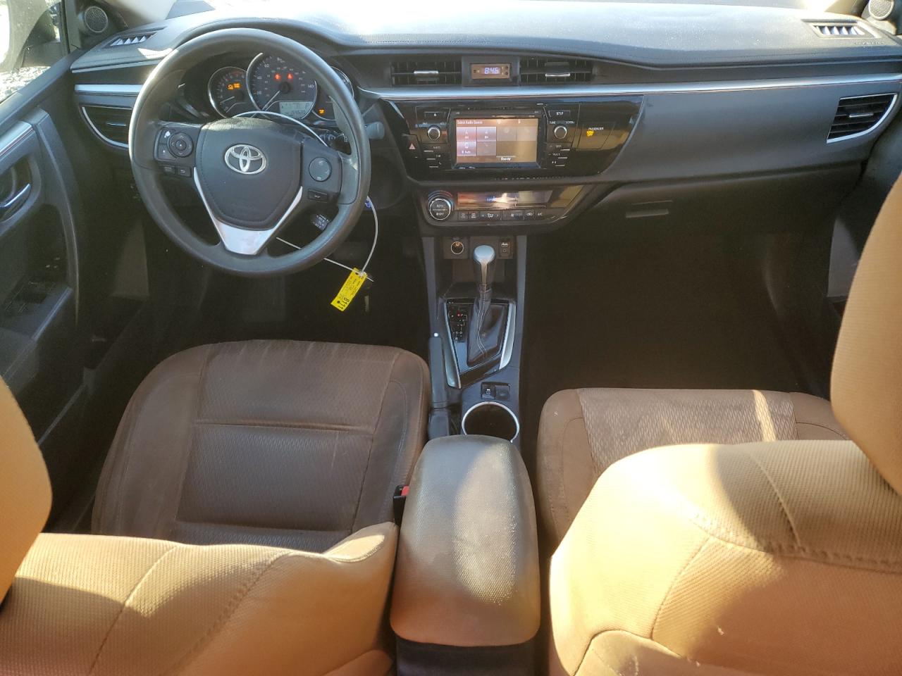 2014 Toyota Corolla VIN 2T1BURHE0EC122811 Copart auction photo, front end damage thumbnail 8