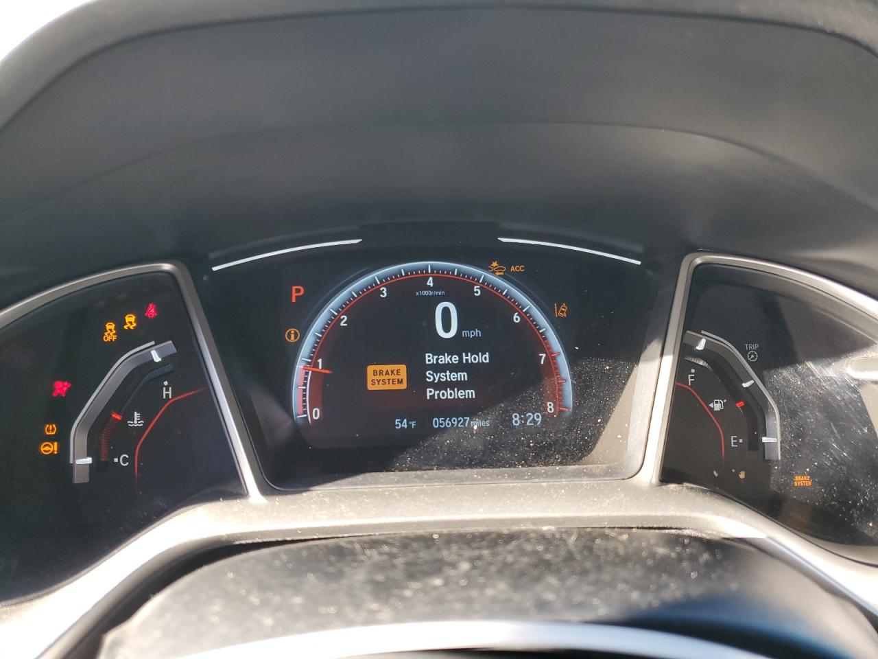 2020 Honda Civic VIN 2HGFC2F83LH577133 Copart auction photo, front end damage thumbnail 9