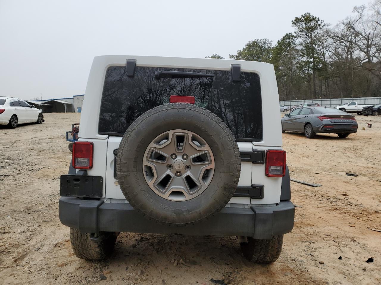 2016 Jeep Wrangler VIN 1C4BJWFG2GL112692 Copart auction photo, front end / side damage thumbnail 6