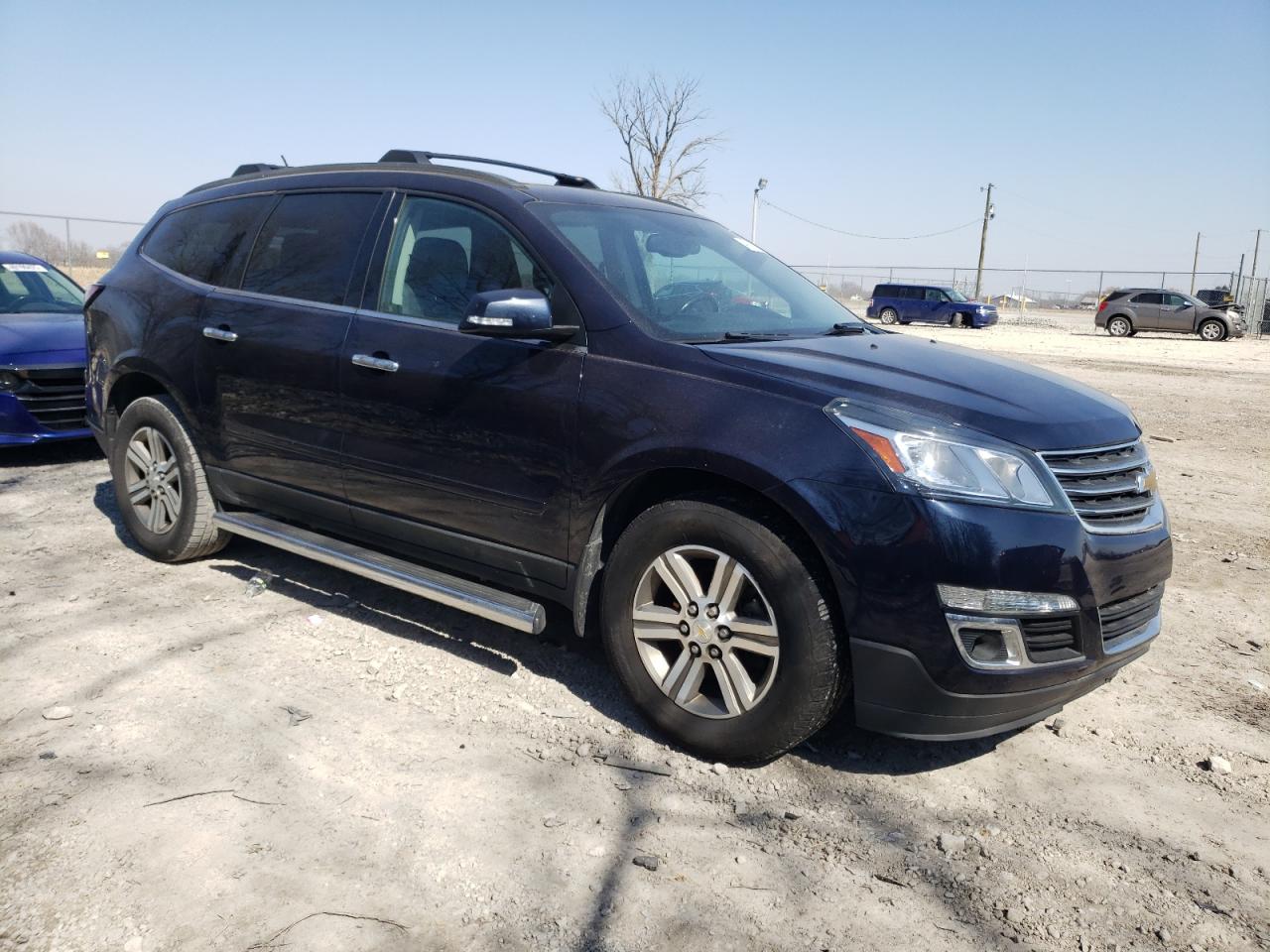 2015 Chevrolet Traverse VIN 1GNKRHKD7FJ365184 Copart auction photo, side damage thumbnail 4