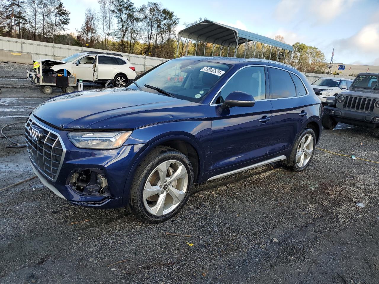 2021 Audi Q5 VIN WA1BAAFY6M2060667