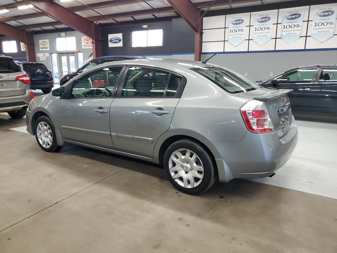 2012 Nissan Sentra VIN 3N1AB6AP8CL766484 Copart auction photo, front end / rear end damage thumbnail 2