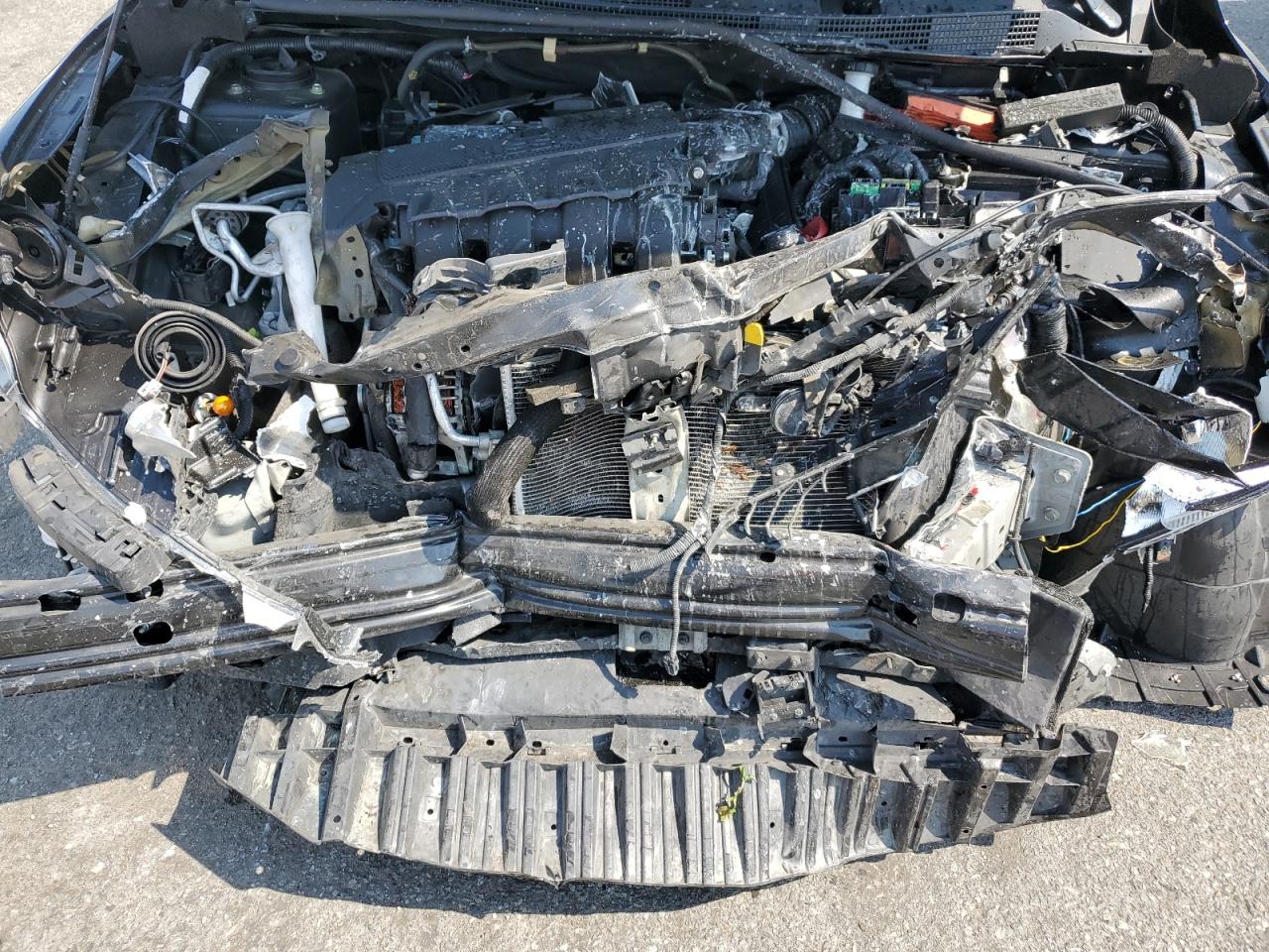 2019 Nissan Sentra VIN 3N1AB7AP4KL627179 Copart auction photo, all over damage thumbnail 11