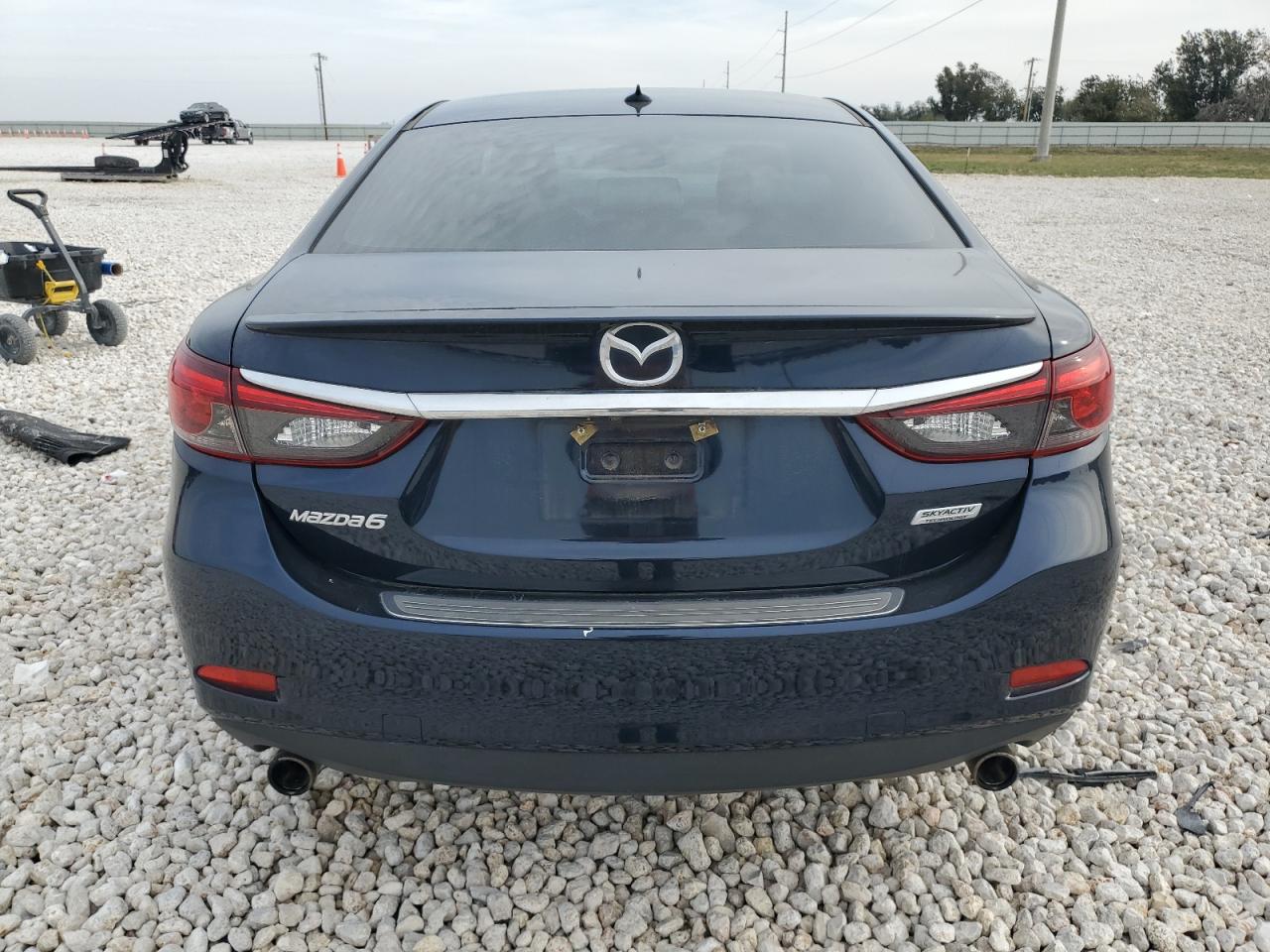 2017 Mazda 6 VIN JM1GL1X56H1127399 Copart auction photo, front end damage thumbnail 6